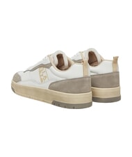 NAPAPIJRI S5DUST01 Ledersneakers wei&szlig;/beige - Herrenschuhe - 3