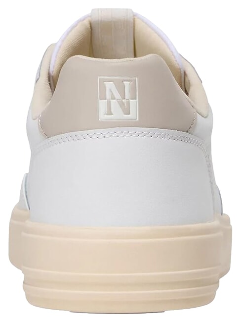 S5BARK12 Ledersneakers wei&szlig;/beige - Herrenschuhe