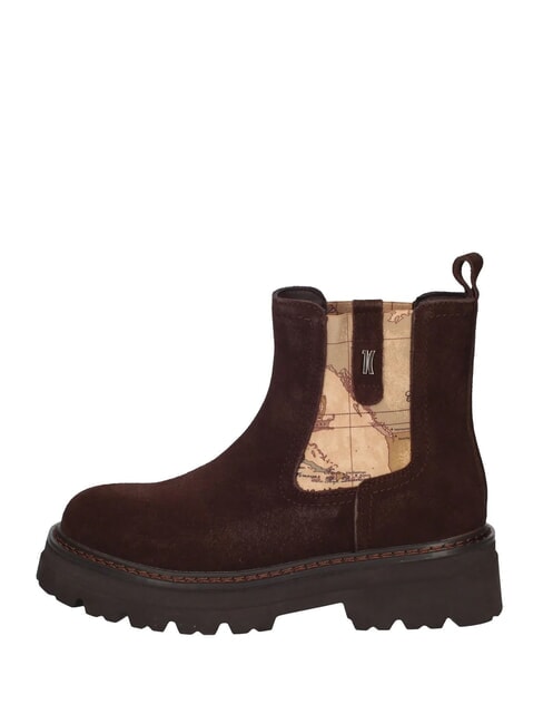 GEO Stiefeletten mit 5 cm Absatz dunkelbraun - Damenschuhe