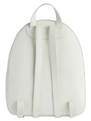 CHIC SOUL Rucksack mit Vordertasche, aus Leder Elfenbein - Damentaschen
