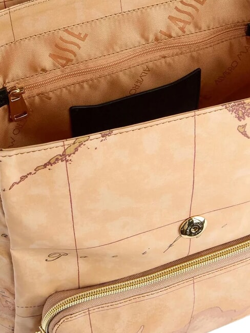 SOFT FUSION Rucksack mit Vordertasche Schwarz - Damentaschen