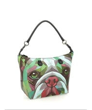 GABS G3 PLUS Mittlere Einkaufstasche, wandelbar gr&uuml;ner Bulldogge - Damentaschen - 4