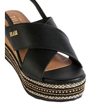 ALVIERO MARTINI PRIMA CLASSE GEO Keilsandalen 8 Schwarz - Damenschuhe - 4