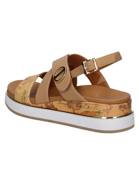 GEO Sandalen Geo Beige/Camel - Damenschuhe