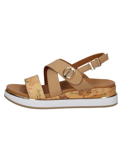 GEO Sandalen Geo Beige/Camel - Damenschuhe