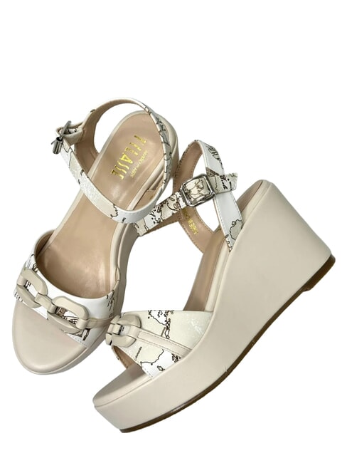 GEO Keilsandalen 8.10 Elfenbein - Damenschuhe