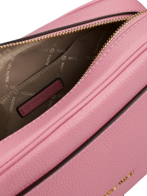 JET SET Schultertasche aus Leder Nelke - Damentaschen