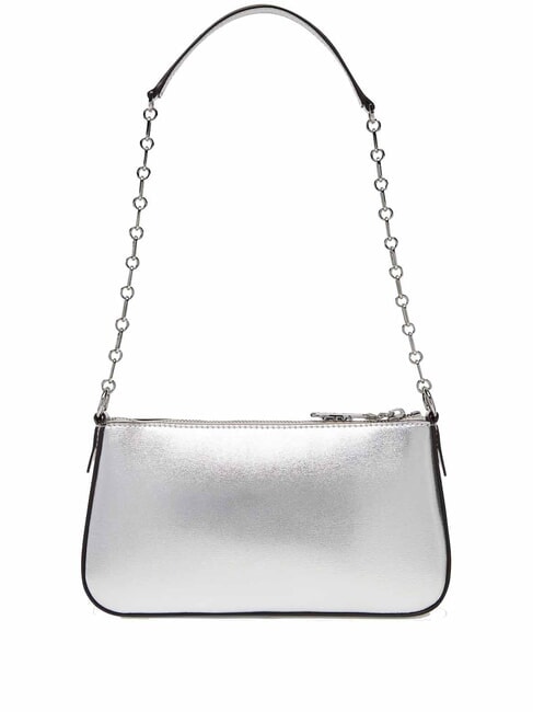 EMPIRE Schultertasche, Leder Silber - Damentaschen