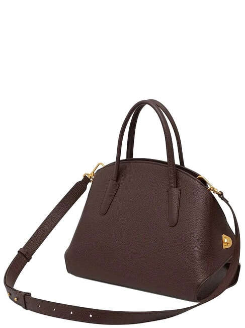TYLDE SOFT Schultertasche mit Schulterriemen, aus Leder Beere - Damentaschen
