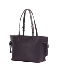 FURLA AVA Mittelgro&szlig;e Einkaufstasche aus Leder Winterbl&uuml;te + Baumwoll-G-Int. - Damentaschen - 3