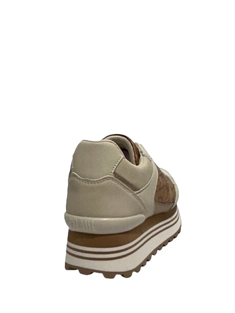 GEO Turnschuhe gebrochenes Wei&szlig;/Geo-Beige - Damenschuhe