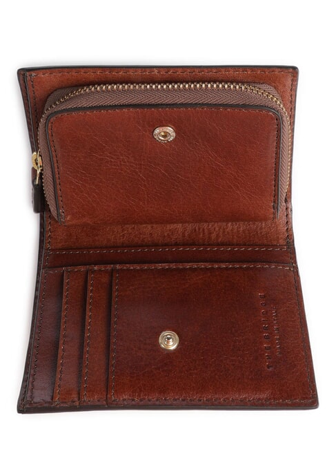 LUCREZIA Ledergeldb&ouml;rse BRAUN - Brieftaschen Damen