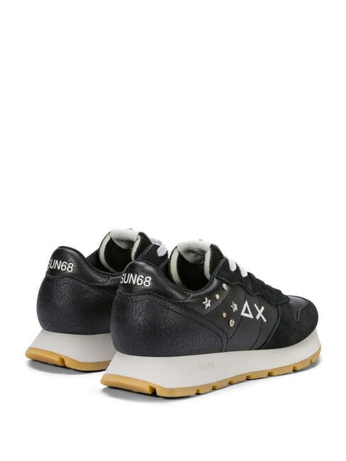 ALLY STUDS Ledersneakers Schwarz - Damenschuhe