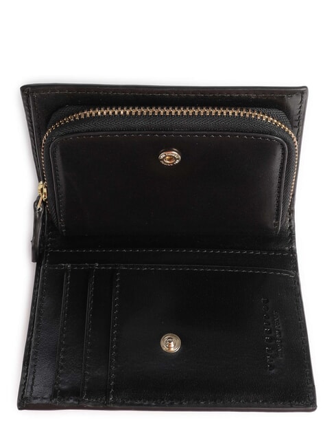 LUCREZIA Ledergeldb&ouml;rse Schwarzes Gold - Brieftaschen Damen