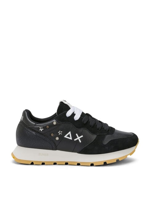 ALLY STUDS Ledersneakers Schwarz - Damenschuhe