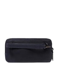 PIQUADRO CRONUS Clutch mit Kartenhalter und Handgelenktasche Blau - Damentaschen - 3