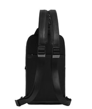 PIQUADRO CRONUS One-Shoulder-Rucksack aus Leder Schwarz - PC-Rucks&auml;cke - 3