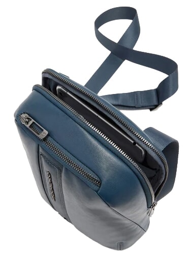 W143 iPad mini Tasche Blau - Umh&auml;ngetaschen Herren