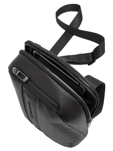 W143 iPad mini Tasche Schwarz - Umh&auml;ngetaschen Herren