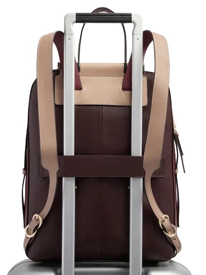 CIRCLE  CIRCLE Rucksack f&uuml;r PC 14 "PC / iPad Air - iPad Pro 9.7 / iPad 11" bordeauxrot/rosa - PC-Rucks&auml;cke