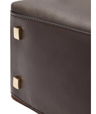PIQUADRO CIRCLE  CIRCLE Rucksack f&uuml;r PC 14 "PC / iPad Air - iPad Pro 9.7 / iPad 11" dunkelwalnussfarbenes Wildleder - PC-Rucks&auml;cke - 5