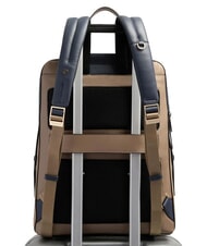 PIQUADRO CIRCLE 15,6"-Laptop-Rucksack Taubengrau/Blau - Damentaschen - 3