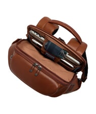 PIQUADRO W143 15,6"-Laptop-Rucksack LEDER - Rucks&auml;cke f&uuml;r Schule &amp; Freizeit - 4