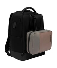 PIQUADRO W145 15,6"-Laptop-Rucksack Schwarz - Rucks&auml;cke f&uuml;r Schule &amp; Freizeit - 5