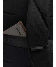 PIQUADRO W145 15,6"-Laptop-Rucksack Schwarz - Rucks&auml;cke f&uuml;r Schule &amp; Freizeit - 9