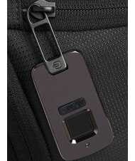 PIQUADRO W145 Ein-Schulter-Rucksack mit 11-Zoll-iPad-Halterung Schwarz - Rucks&auml;cke f&uuml;r Schule &amp; Freizeit - 8
