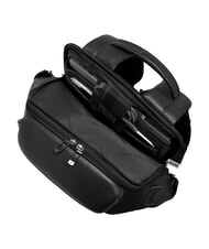 PIQUADRO W143 15,6"-Laptop-Rucksack Schwarz - Rucks&auml;cke f&uuml;r Schule &amp; Freizeit - 4