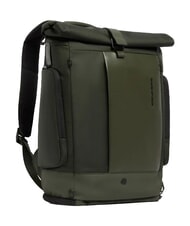 PIQUADRO W145 Rolltop-Rucksack f&uuml;r 15,6-Zoll-Laptop - Rucks&auml;cke f&uuml;r Schule &amp; Freizeit