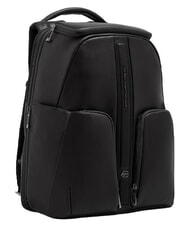 PIQUADRO W143 Reiserucksack und 14-Zoll-Laptophalterung Schwarz - Rucks&auml;cke f&uuml;r Schule &amp; Freizeit - 2