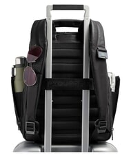PIQUADRO W143 Reiserucksack und 14-Zoll-Laptophalterung Schwarz - Rucks&auml;cke f&uuml;r Schule &amp; Freizeit - 3
