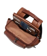 PIQUADRO W143 Reiserucksack und 14-Zoll-Laptophalterung LEDER - Rucks&auml;cke f&uuml;r Schule &amp; Freizeit - 4