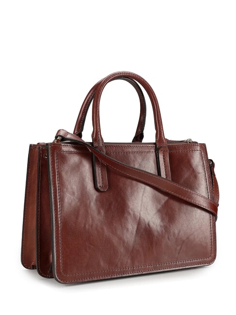 BEATRICE Handtasche mit Schulterriemen BRAUN - Damentaschen