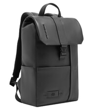 PIQUADRO RUSSEL 14-Zoll-Laptop-Rucksack mit Klappe - Rucks&auml;cke f&uuml;r Schule &amp; Freizeit