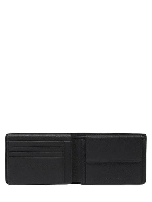 CRONUS Geldb&ouml;rse mit M&uuml;nzfach Schwarz - Brieftaschen Herren