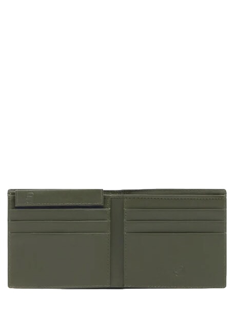 W145 Geldb&ouml;rse mit 5 F&auml;chern GR&Uuml;N - Brieftaschen Herren