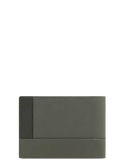 W145 Geldb&ouml;rse mit 7 F&auml;chern GR&Uuml;N - Brieftaschen Herren