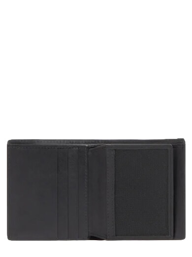 W143 Ledergeldb&ouml;rse Schwarz - Brieftaschen Herren