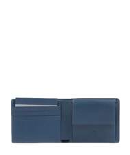 PIQUADRO W143 Ledergeldb&ouml;rse Blau - Brieftaschen Herren - 3