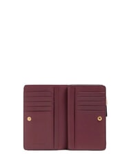 PIQUADRO CIRCLE Mittelgro&szlig;e Brieftasche aus Leder bordeauxrot/rosa - Brieftaschen Damen - 4