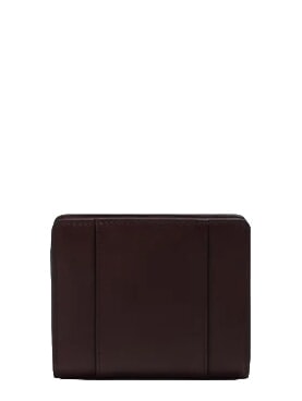 CIRCLE Kompakte Lederbrieftasche bordeauxrot/rosa - Brieftaschen Damen