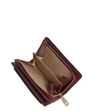 PIQUADRO CIRCLE Kompakte Lederbrieftasche bordeauxrot/rosa - Brieftaschen Damen - 5