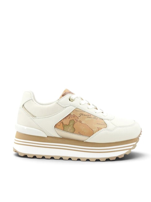 GEO Turnschuhe gebrochenes Wei&szlig;/Geo-Beige - Damenschuhe