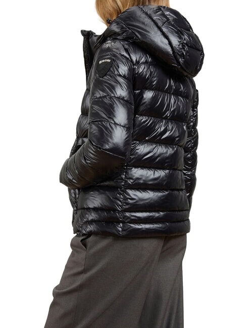 CAROLL Thermodaunenjacke mit Wattierung schwarz-beige Innenausstattung 301 - Daunenjacken f&uuml;r Damen