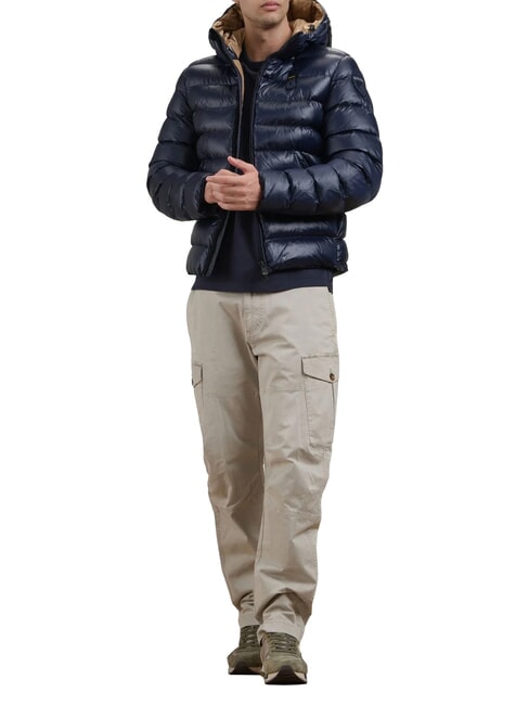 ADAMS Kurze Jacke, Wattierung blauer Tabak - Daunenjacken f&uuml;r Herren