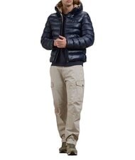 BLAUER ADAMS Kurze Jacke, Wattierung blauer Tabak - Daunenjacken f&uuml;r Herren - 3