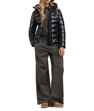 BLAUER CAROLL Thermodaunenjacke mit Wattierung schwarz-beige Innenausstattung 301 - Daunenjacken f&uuml;r Damen - 3